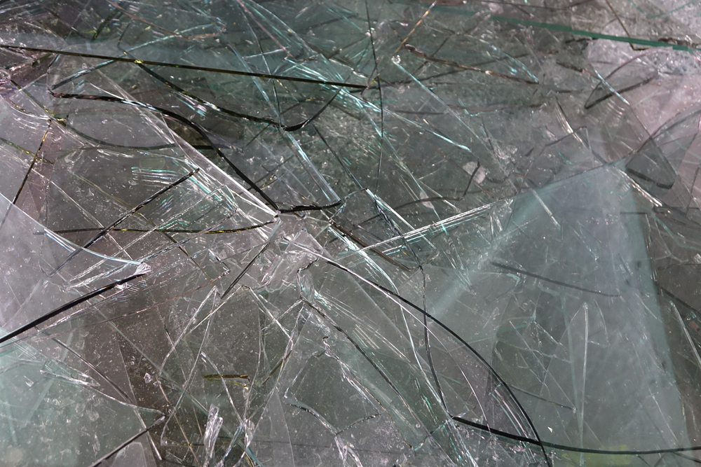 broken glass - Kristallnacht