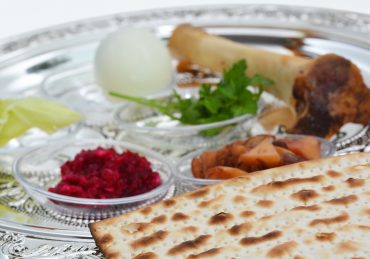 Passover seder plate