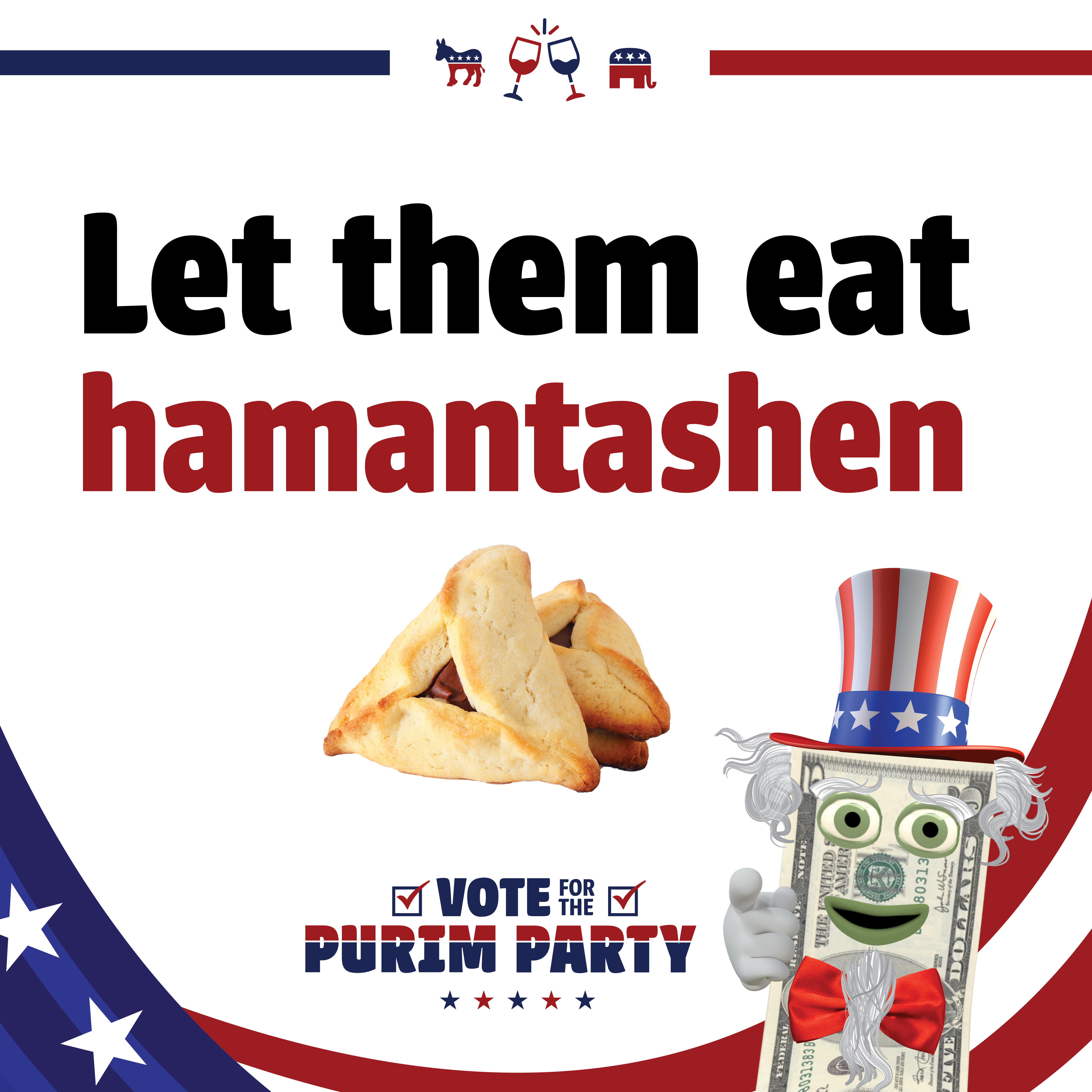 Let them eat hamantashen