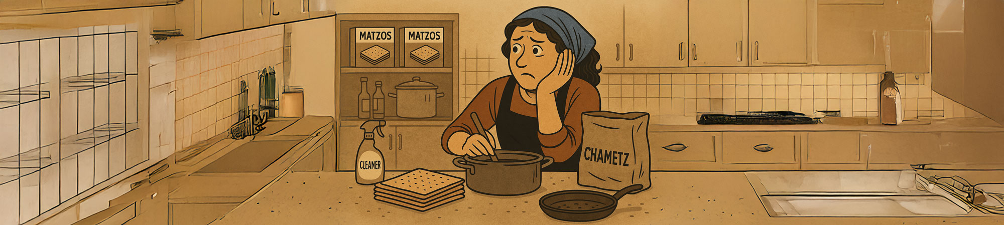 passover preparation stress