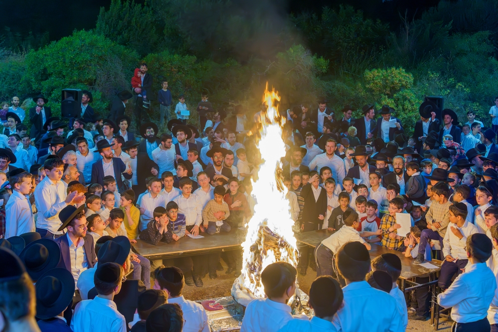 Lag Ba'Omer bonfire - the fire of Torah