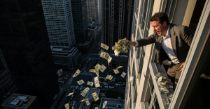 throwing down money to get noticed