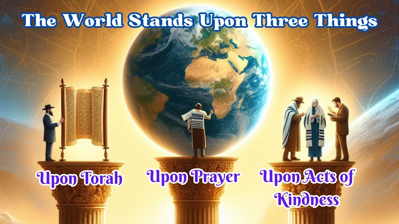 The world stands on 3 pillars.