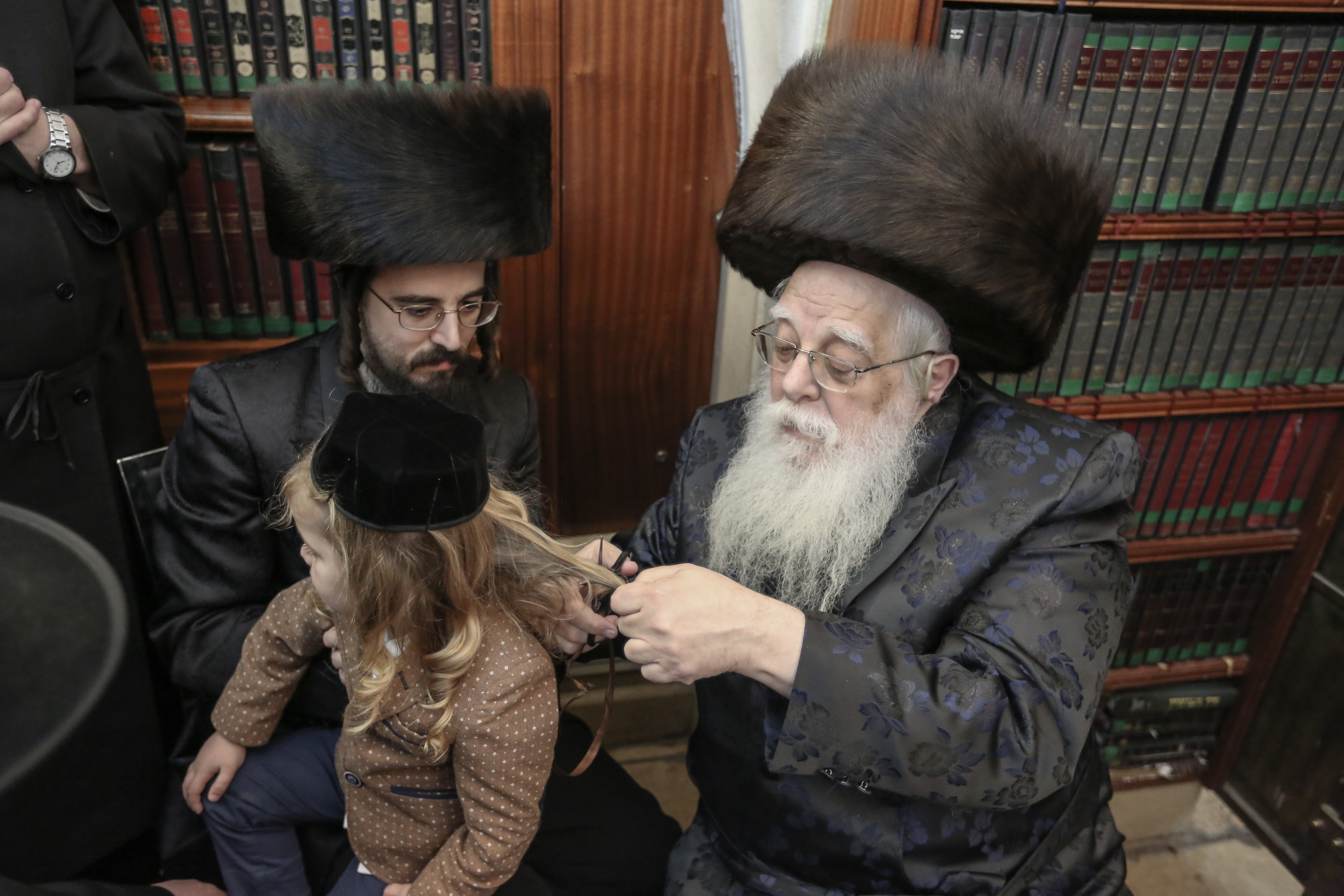 Visiting a Rabbi by Upsherin