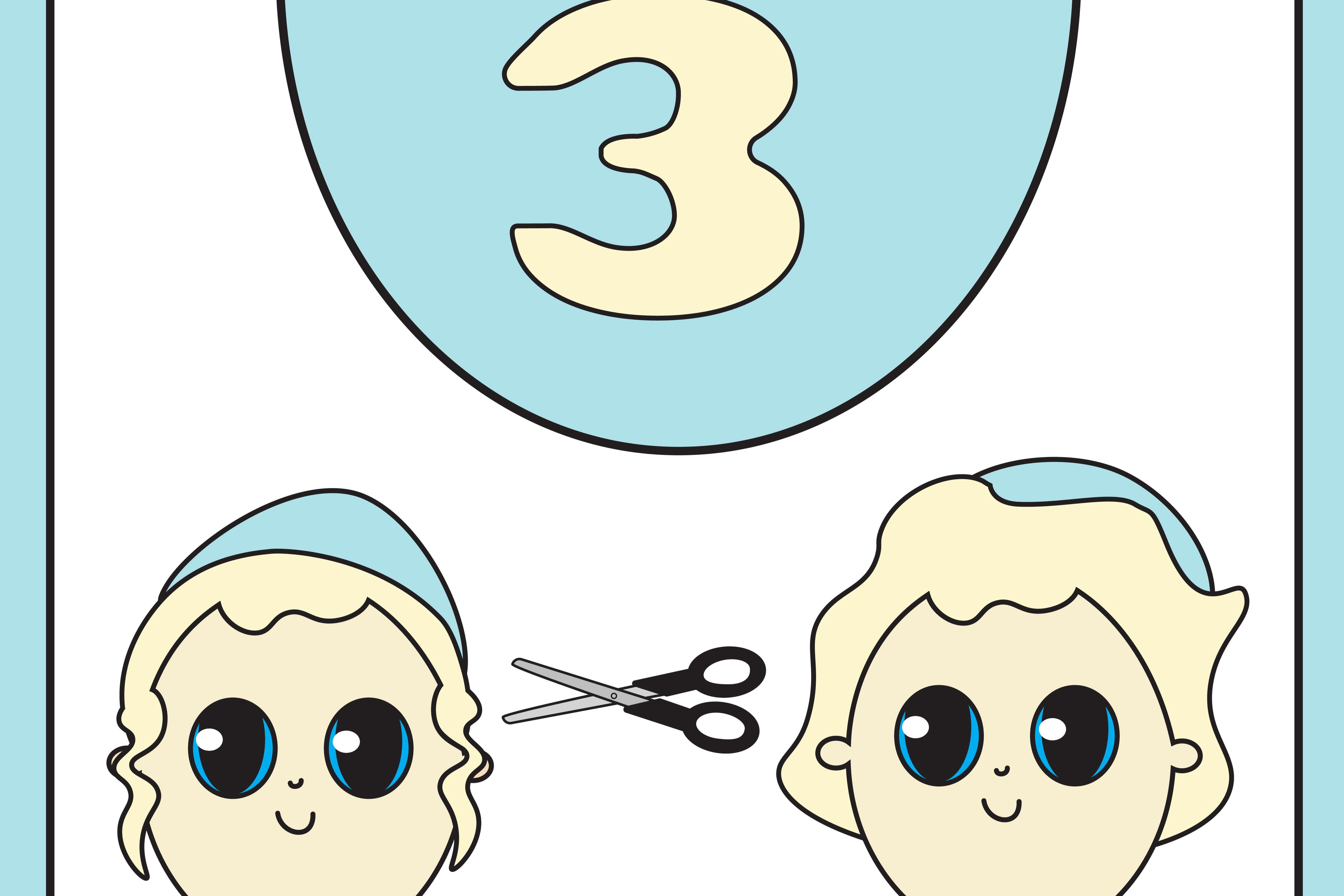 3 year old Upsherin boy