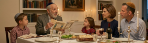 Passover seder storytelling