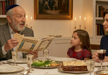 Passover seder storytelling